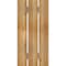 Ekena Millwork Spaced Board-n-Batten Shutters, Rough Sawn Western Red Cedar, 17 1/8W x 36H, PR RBS06S17X036RWR - alternate 5